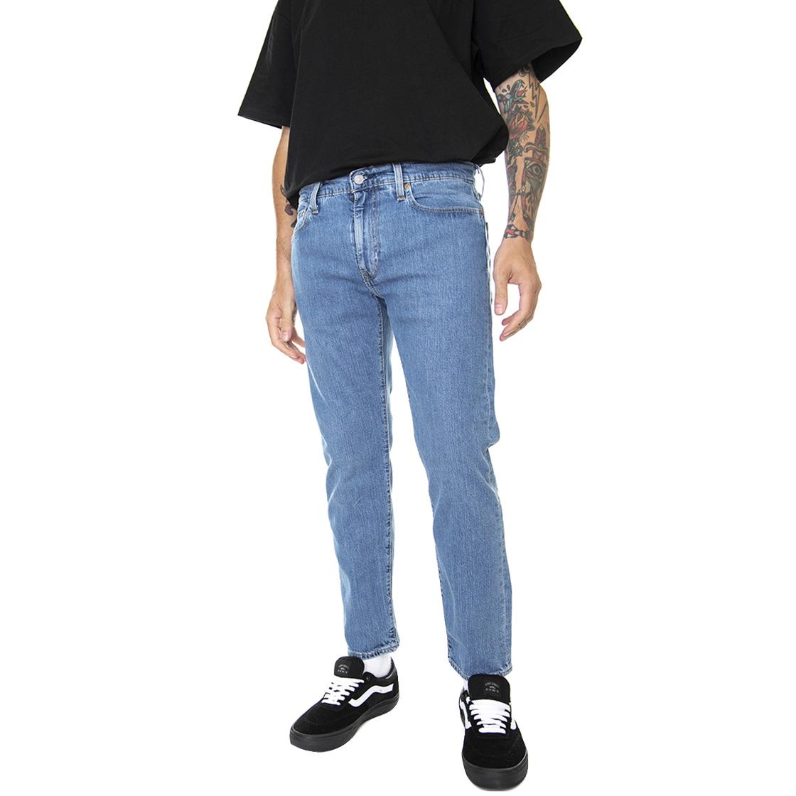 502 Taper Z1957 Dark Indigo Stonewash - Pantaloni Denim Jeans Uomo Blu 29507-1287  LEVIS 