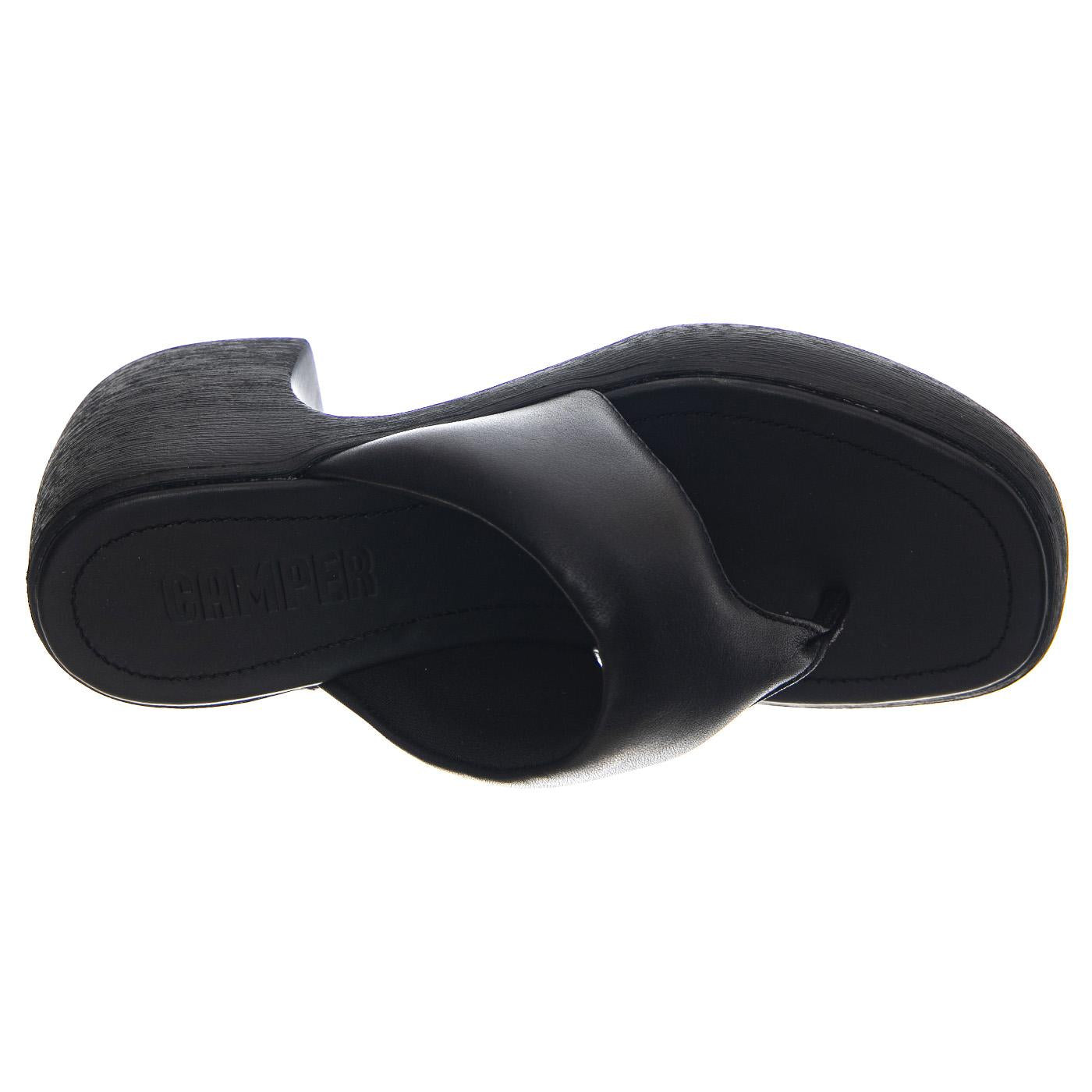 Gobi Negro / Thelma Sand Negro - Sandali Donna Neri K201595-003  CAMPER 