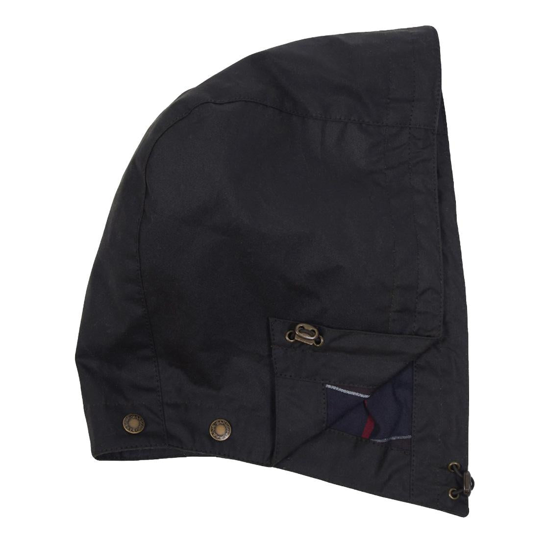 Re-Engineered Hood Olive Classic - Cappuccio Staccabile Barbour Verde FW22-LHO0005-OL71  BARBOUR 