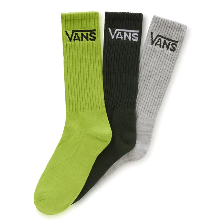 Mn Classic Crew (9.5-13 - 3 Pack) Mountain View Socks - Set da Tre Paia di Calzini Multicolore VN000XSEBD61  VANS 