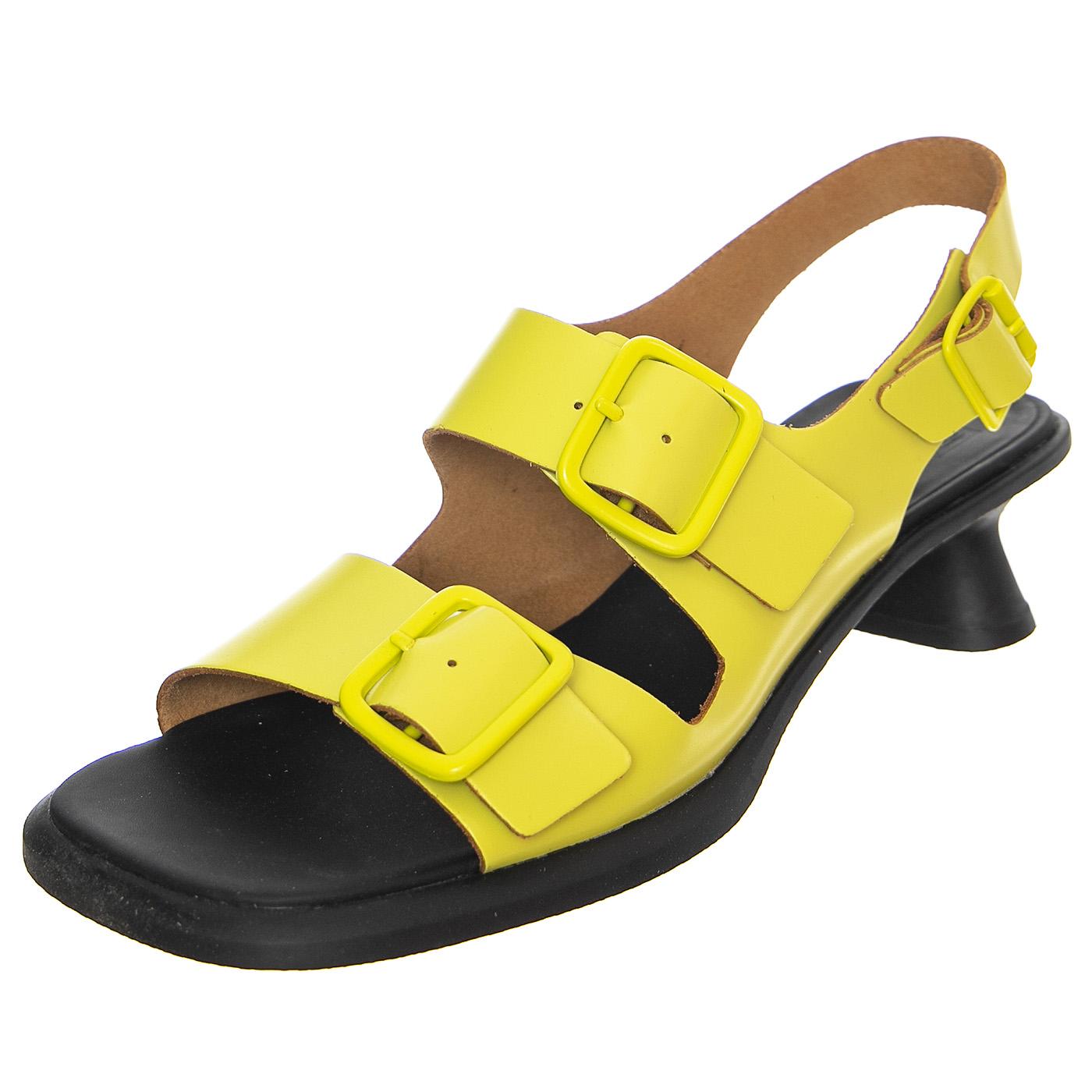 Docko Pomo / Dina Negro Verde - Sandali Donna Verdi K201491-002  CAMPER 