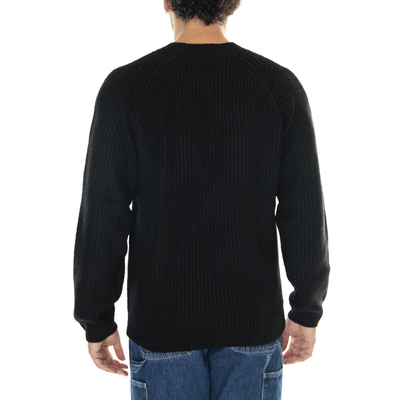 Forth Sweater Black - Maglione Girocollo Uomo Nero I028263.89XX  CARHARTT WIP 