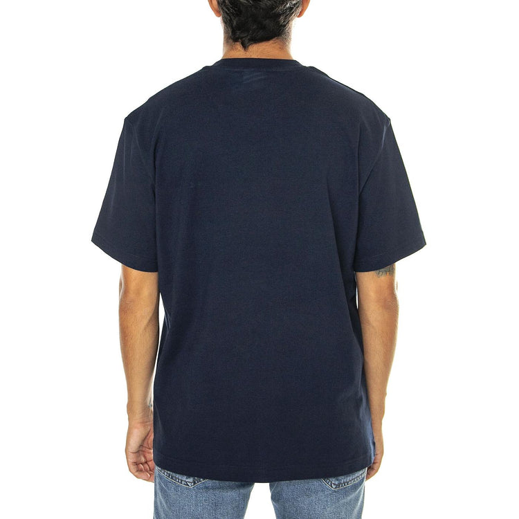T-Shirt 166 - Maglietta Girocollo Uomo Blu TH7318-166  LACOSTE 