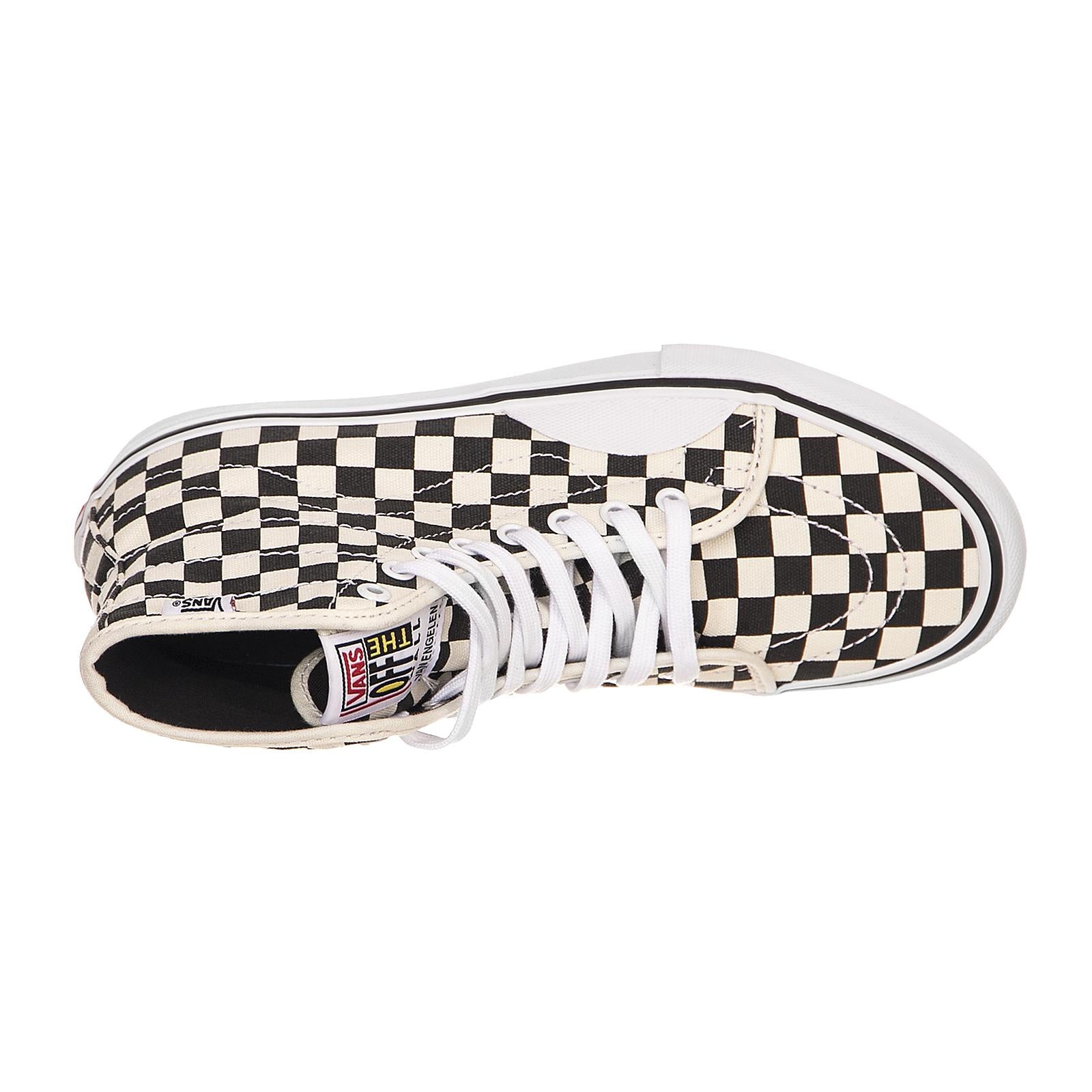 MN AV CLASSIC HIGH P (ChckrBrd)Bl VA38C1APK  VANS 