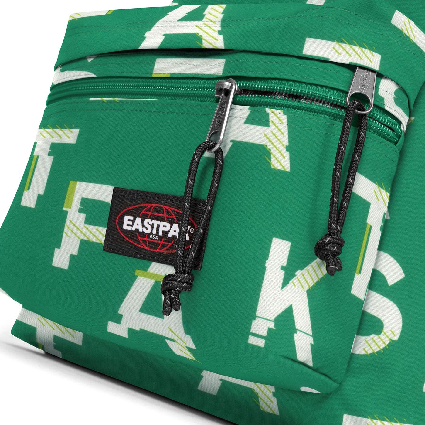 Padded Zippl'R + Mash Green - Zaino Verde Multicolore EK0A5B746A41  EASTPAK 