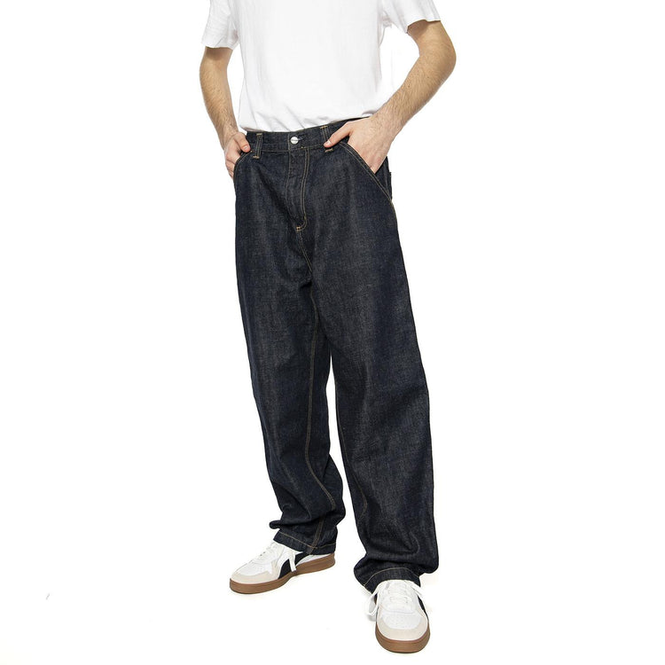 OG Single Knee Pant Dark Blue - Pantaloni Denim Jeans Uomo Blu I034871.0102  CARHARTT WIP 