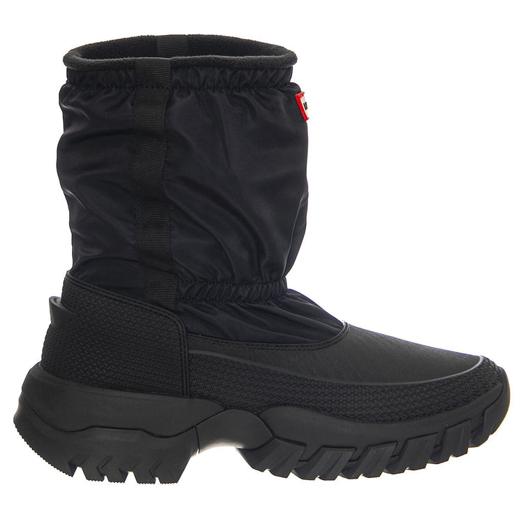 Wanderer Short Snow Boot Black - Stivali Uomo Neri HUMMFS9136WWU-BLK  HUNTER 