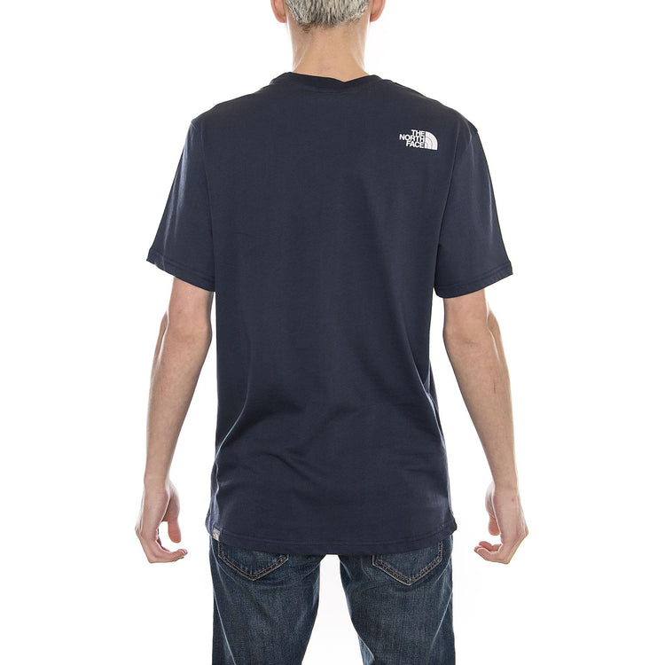 S/S SIMPLE DOME TEE Urban Navy / Tnf White T92TX5M6S  THE NORTH FACE 