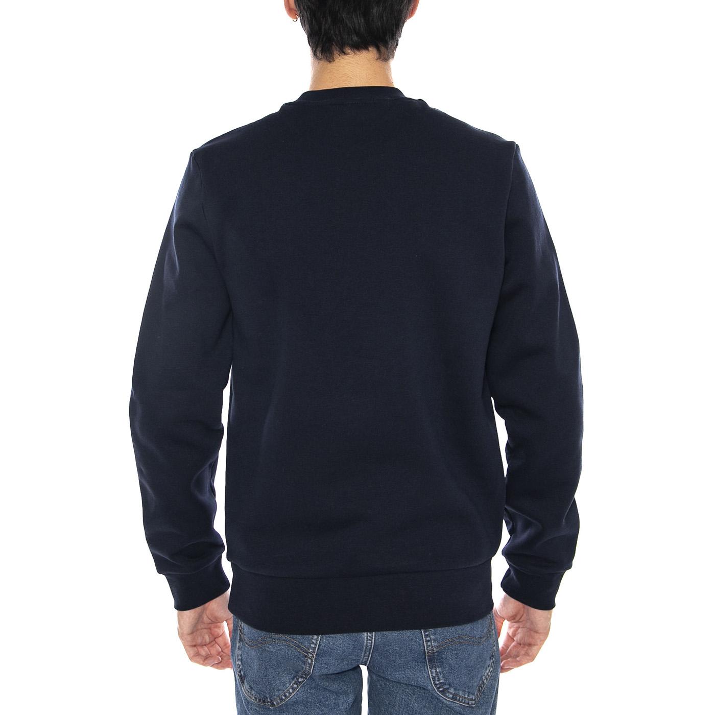 Sweatshirt SH9608-166 - Felpa Girocollo Uomo Blu SH9608-166 . LACOSTE 