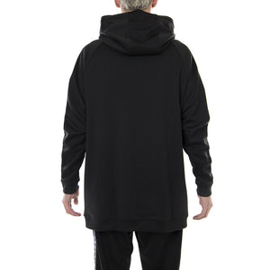 M NSW TAPED HALF ZIP HOOD POLY BLACK/GYM RED/SAIL AJ2296-010  NIKE 