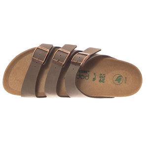 Florida III Platform Vegan Birkibuc Narrow Fit Mocca - Sandali Donna Marroni 1029741 MCA BIRKENSTOCK 