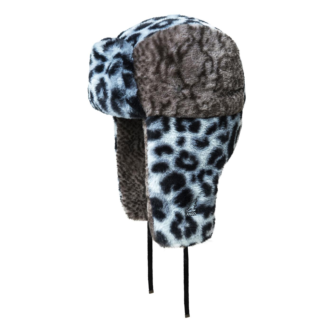 Wild Fur Trapper Iced Lilac / Coal - Cappello con Paraorecchied Multicolore K5345-IC501  KANGOL 