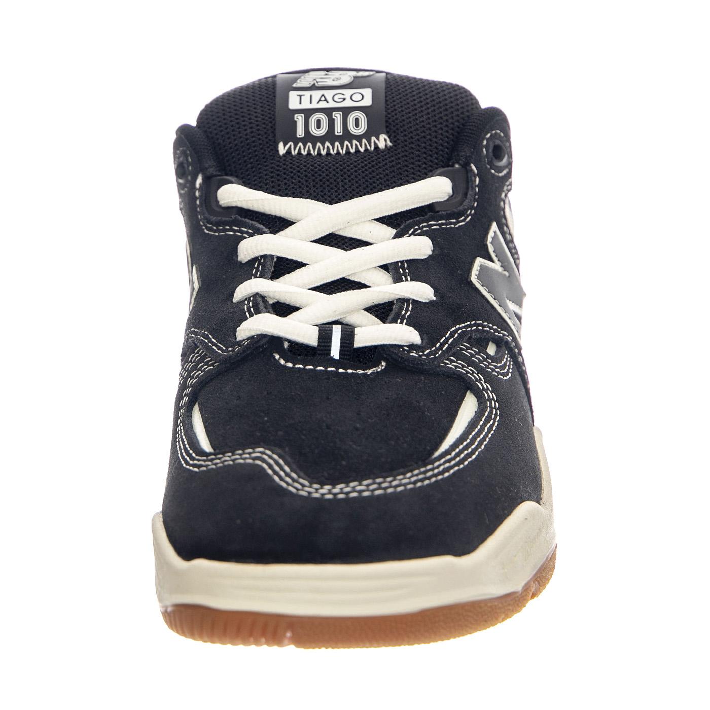 Scarpa Numeric Skateboarding Black Leather / Textile - Scarpe Stringate Profilo Basso Uomo Nere NM1010SB  NEW BALANCE 