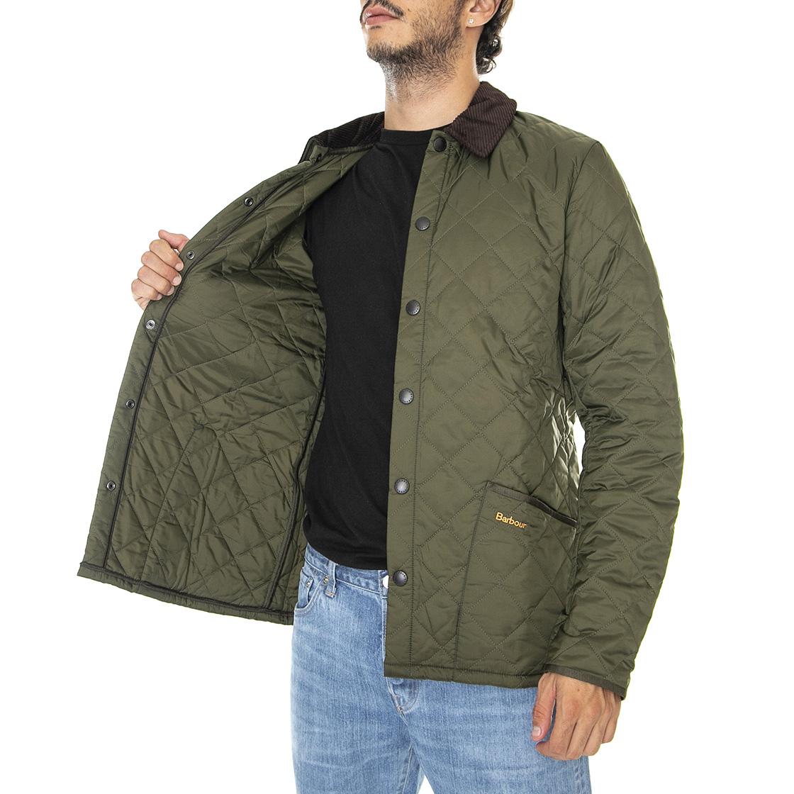 Heritage Liddesdale Slim Fit Olive - Giacca Invernale Uomo Marrone FW22-MQU0240-OL71  BARBOUR 