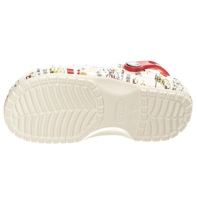Peanuts Classic Clog K WHMT - Sandali Bambino Multicolore CR.208630-WHMT  CROCS 