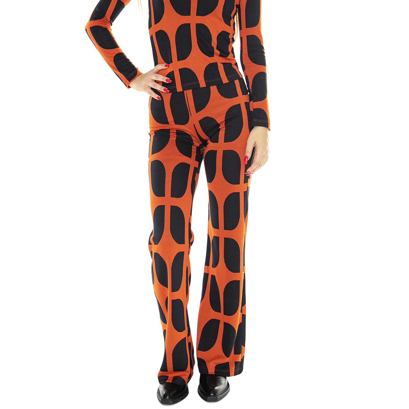 Wallpaper Naia Pants - Pantaloni Donna Multicolore WPT00168  THINKING 