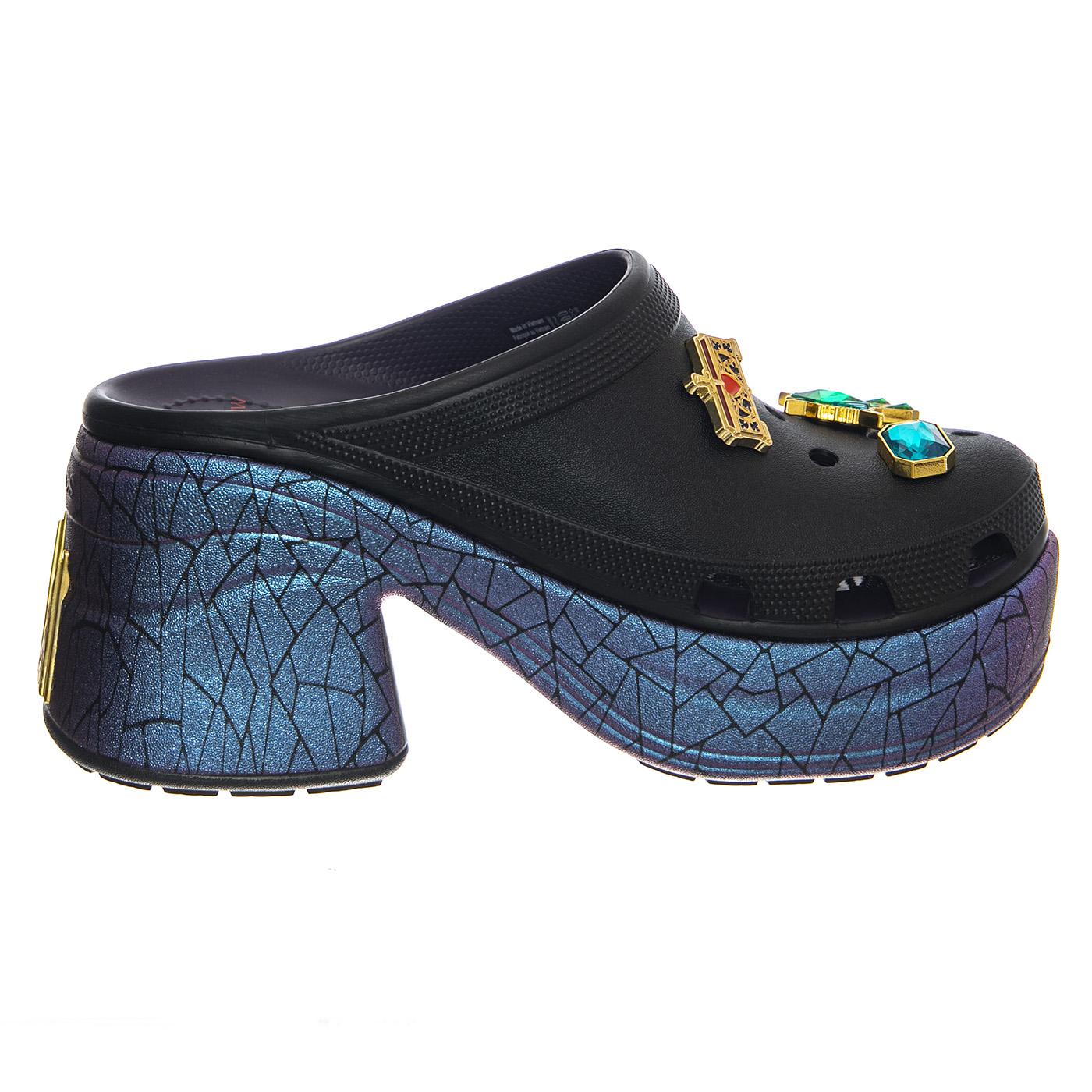 Snow White Siren Clog-BLK - Sandali Donna Neri CR.209827-BLK  CROCS 