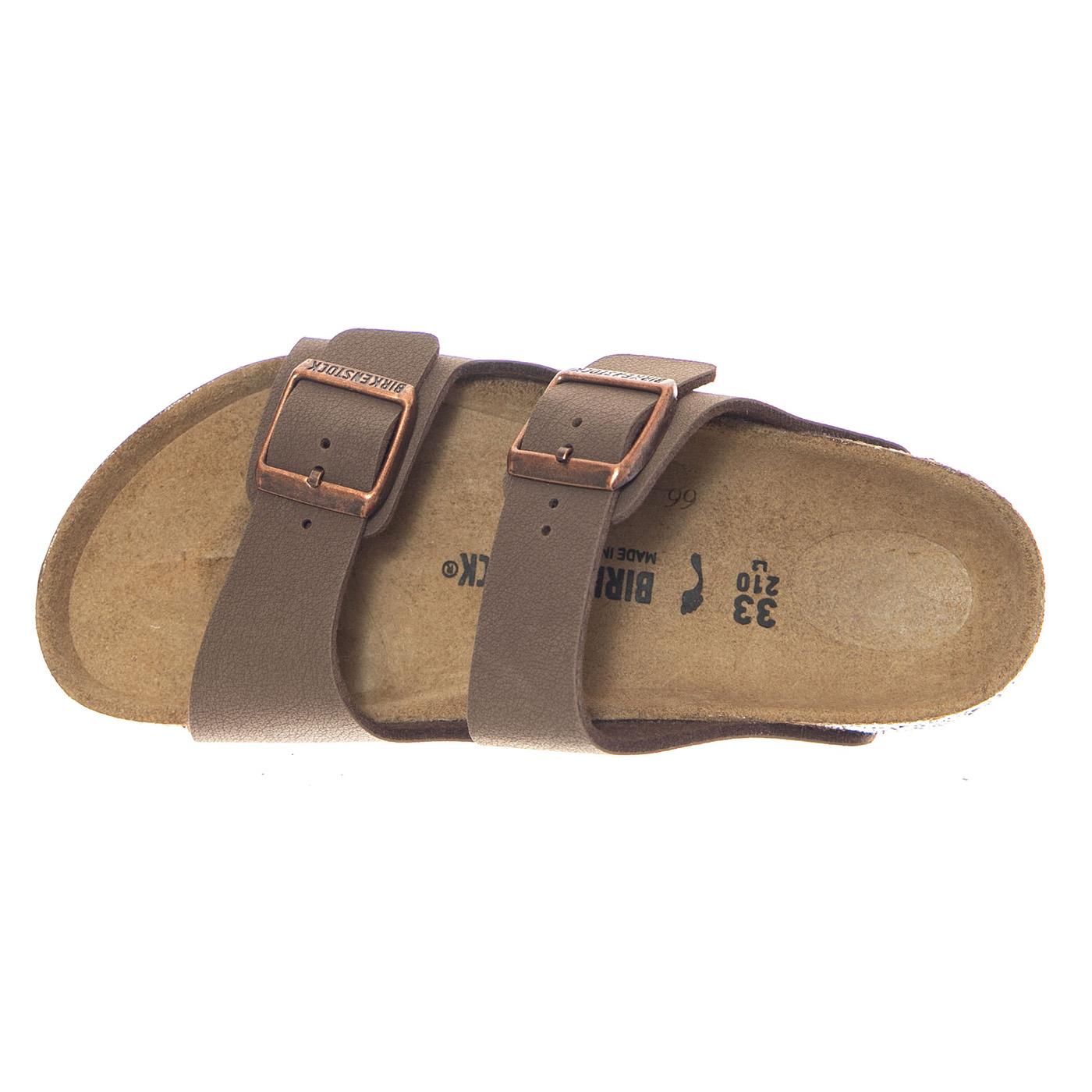 Arizona Kids Birkibuc Narrow Fit Mocha - Sandali Bambino Marroni 552893 MCA BIRKENSTOCK 