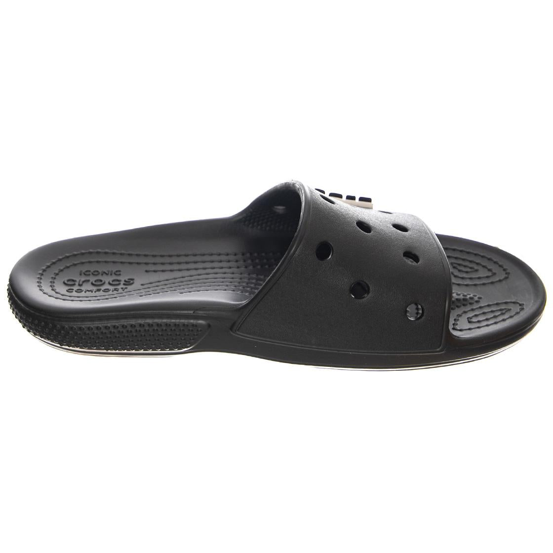 Classic Crocs Slide Black Sandals CR.206121-BLK  CROCS 