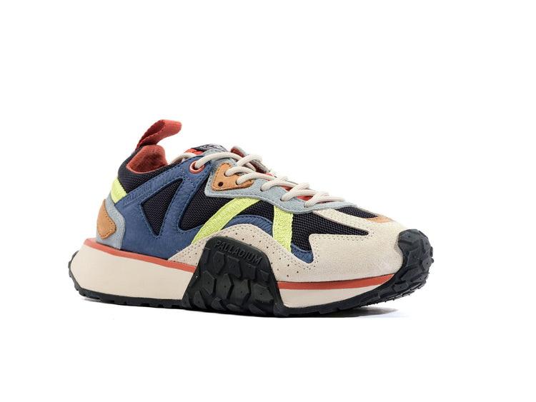 Troop Runner Outcity Dark Blue / Blue Grey - Scarpe Stringate Profilo Basso Bambini Multicolore PAS08876-469-M  PALLADIUM 