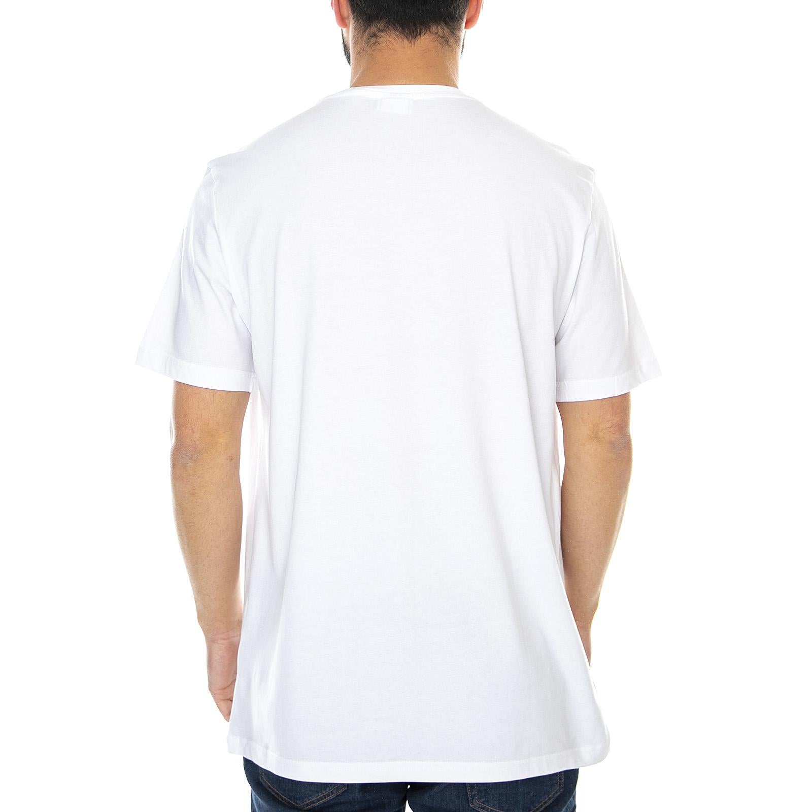 Unwind 2.0 Reg Tee - Bright White - Maglietta Girocollo Uomo Bianca 682201-M67  FILA 