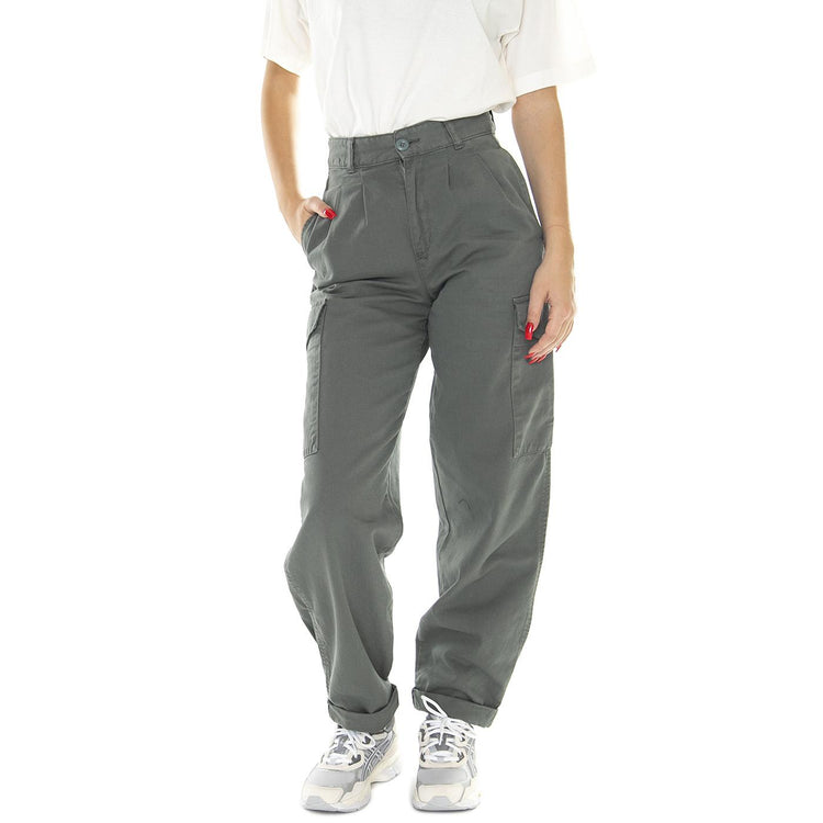 W' Collins Pant Smoke Green /garment dyed I029789.1NDGD  CARHARTT WIP 