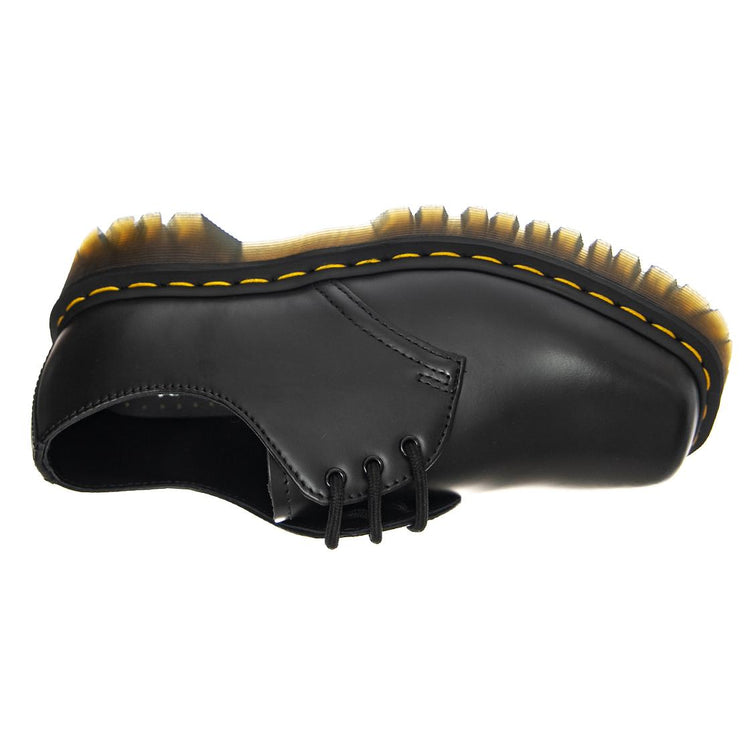 1461 Bex Squared Black Polished Smooth - Scarpe Stringate Profilo Basso Donna Nere 27875001  DR.MARTENS 