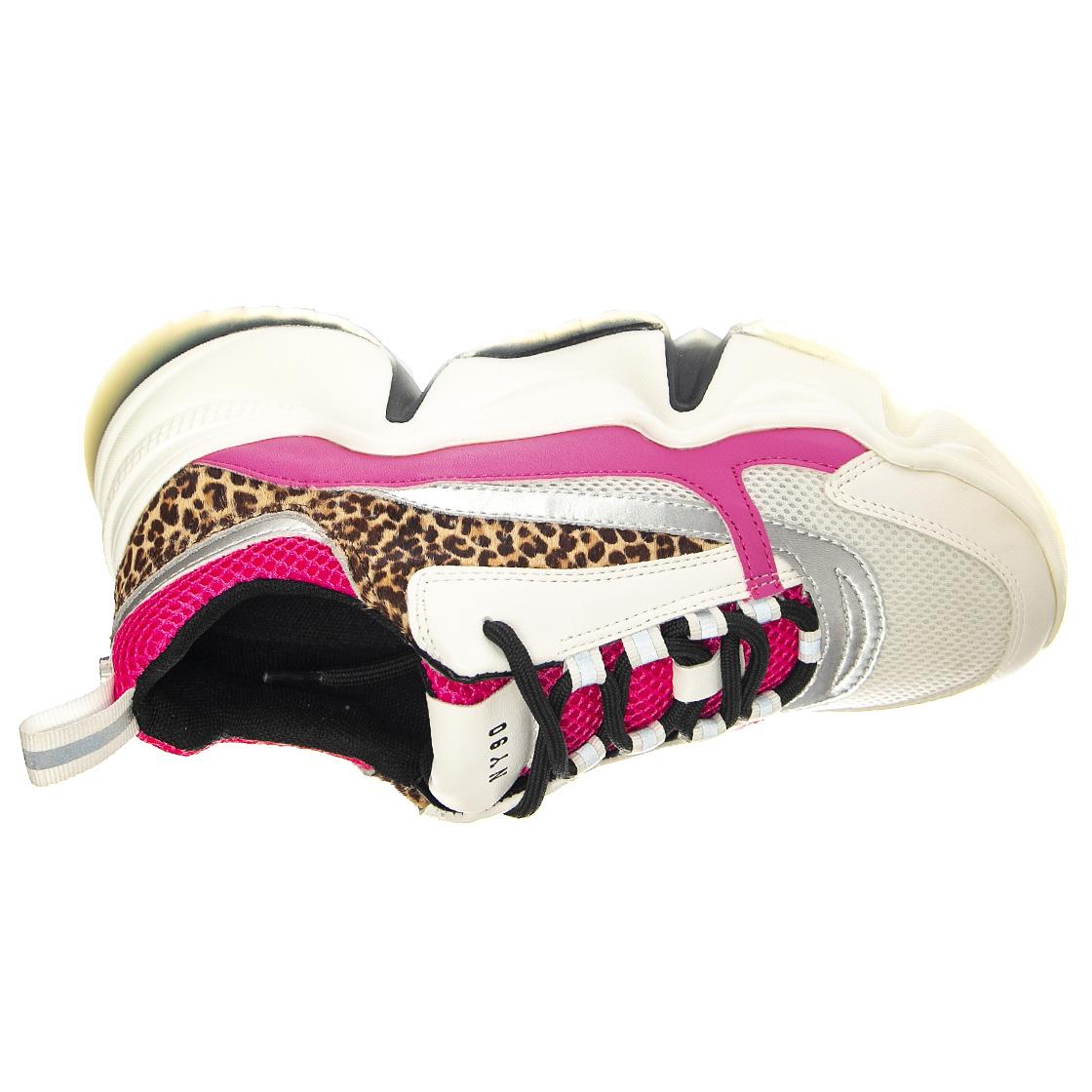 City White / Multicolor - Scarpe Stringate Profilo Basso Donna Bianche / Multicolore CITY02S1  STEVE MADDEN 