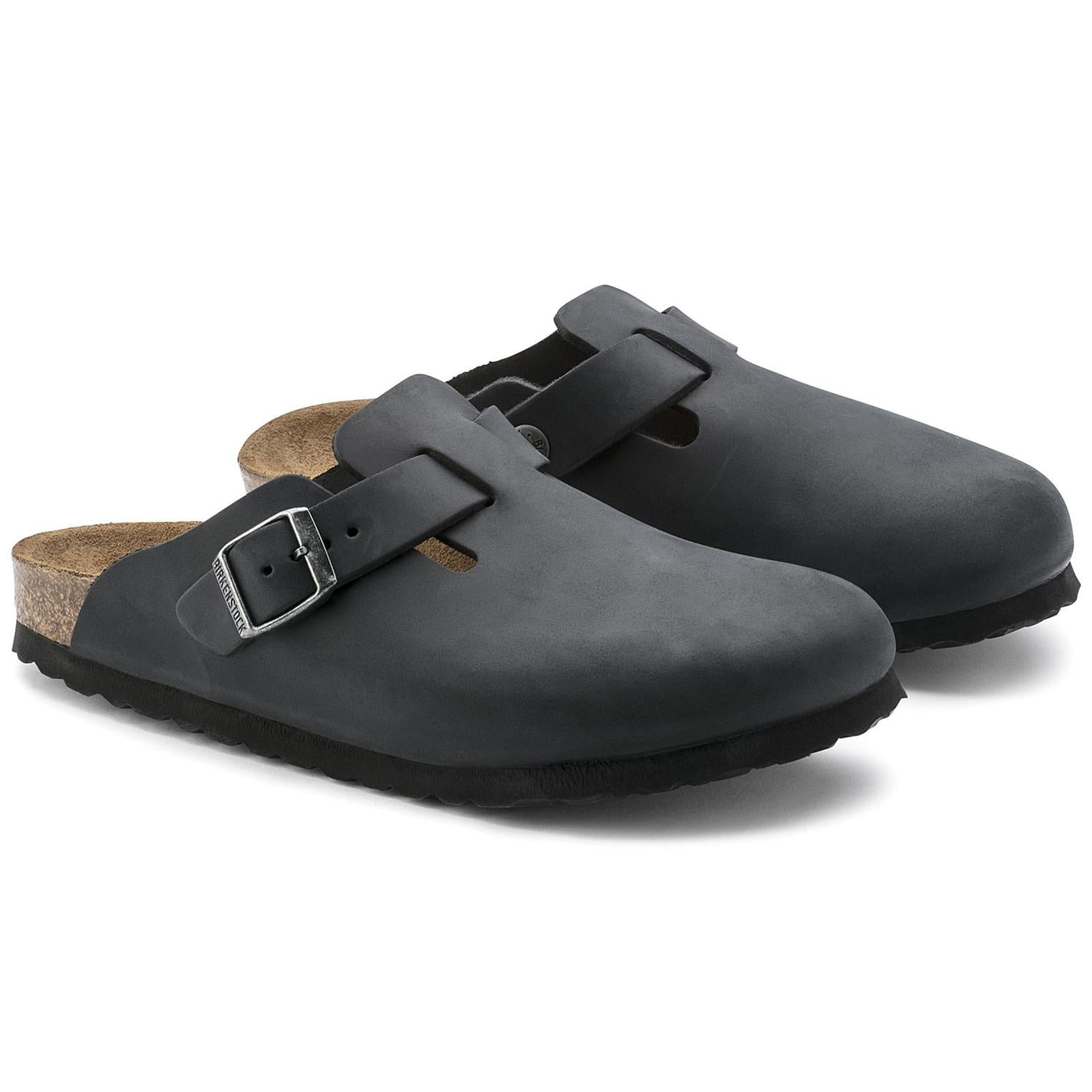 Boston Sandals  - Black - Sandali Uomo / Donna Neri - Calzata Stretta 059463  BIRKENSTOCK 