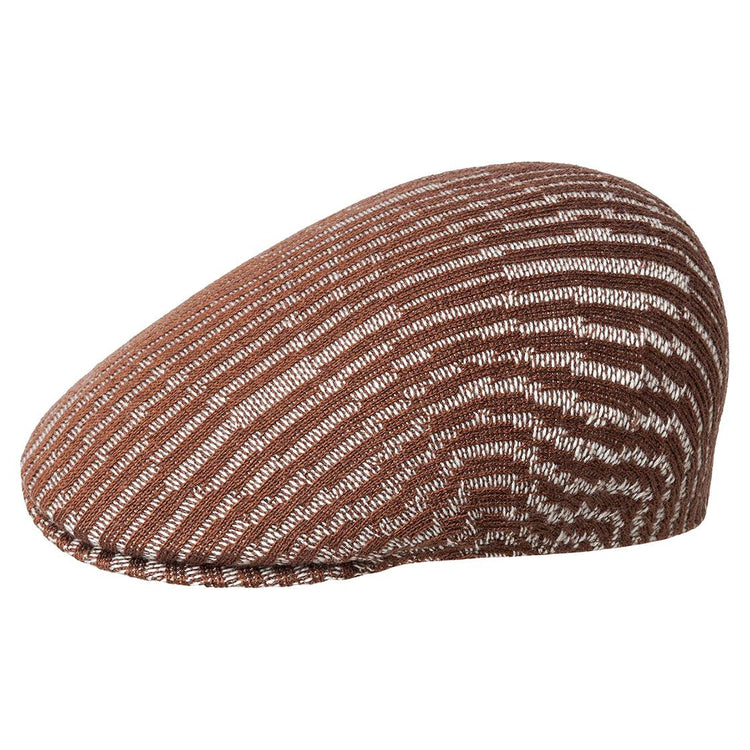 Contour Wave 507 Mahogany / Cream - Cappellino a Coppola Multicolore K3582-MC201  KANGOL 