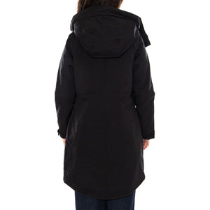 Elvine Hooded Jacket Black - Giacca con Cappuccio Donna Nera 331192 110 ELVINE 