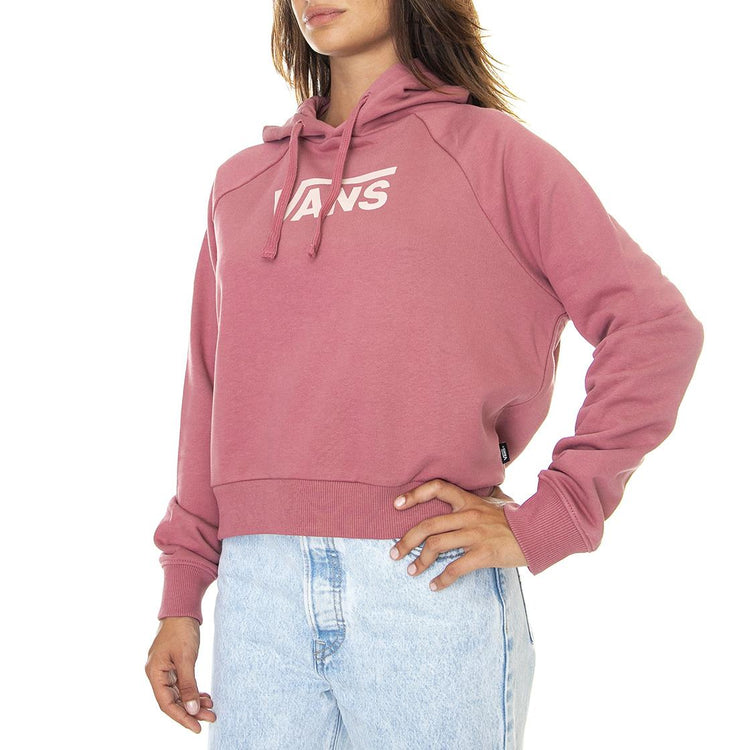 Wm Flying V Ft Boxy - Felpa con Cappuccio Donna Viola / Deco Rose VN0A4BG3YRT1  VANS 