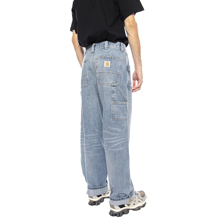 OG Double Knee Pant Blue - Pantaloni Denim Jeans Uomo Blu I035797.01UR . CARHARTT WIP 