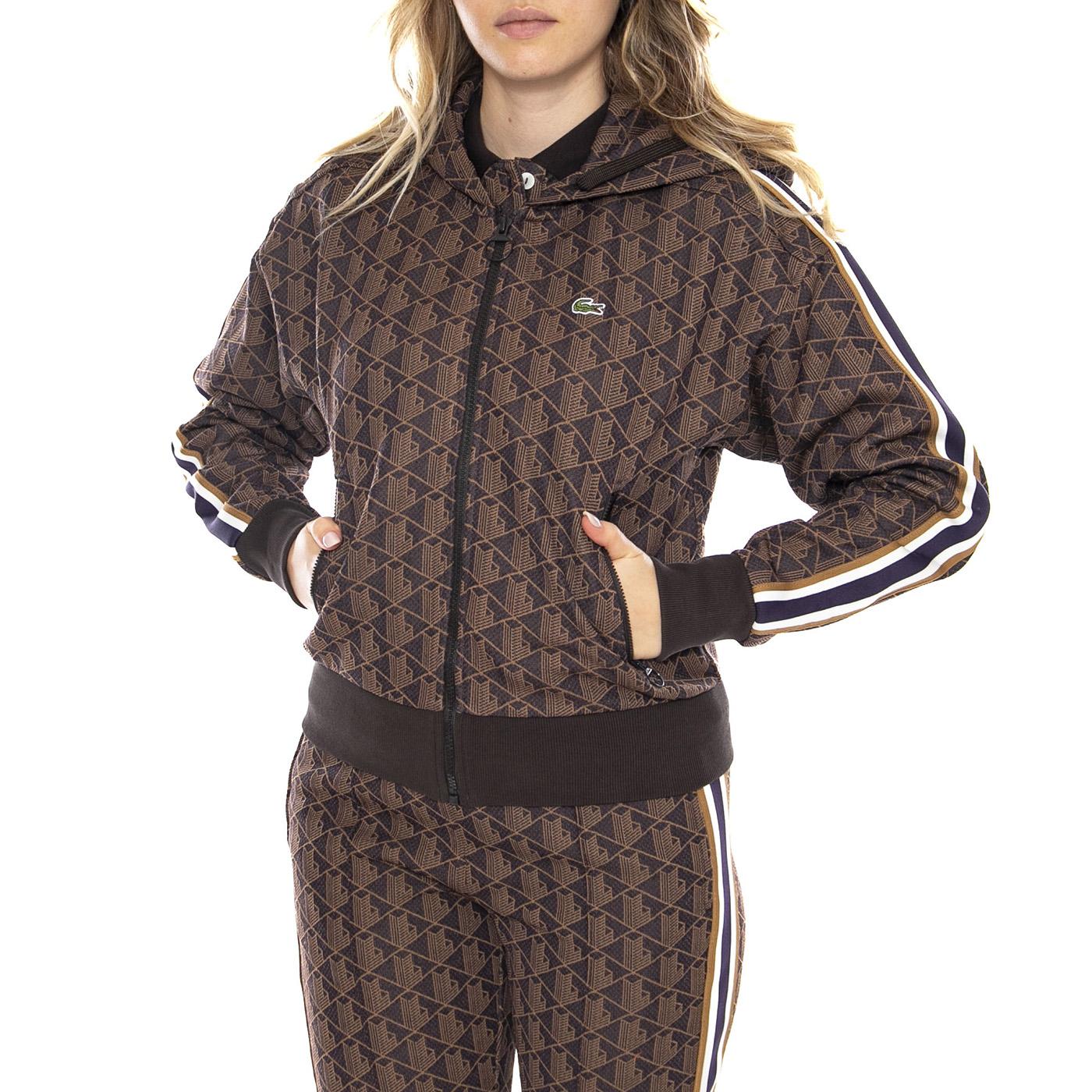 Lacoste Sweatshirt 9I4 -- Felpa Donna Multicolore SF7606-9I4 . LACOSTE 