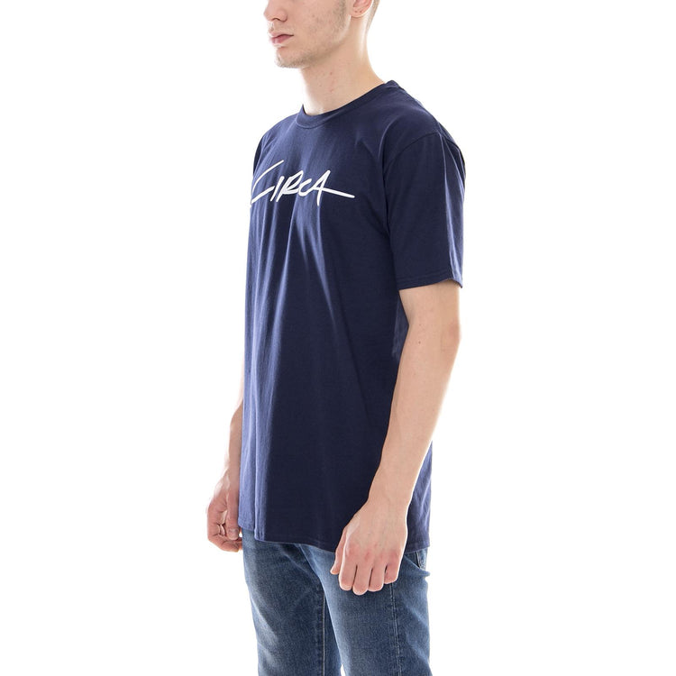 SELECT T-SHIRT NAVY MTS018-NAVY  C1RCA 