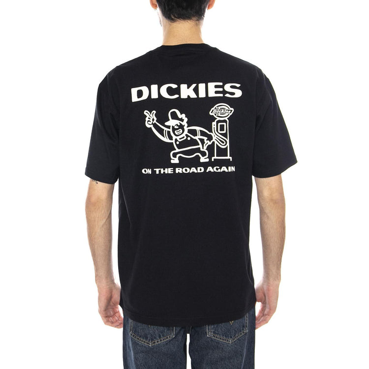 Burns SS Maglietta -- Maglietta Uomo Nera DK0A87QIBLK1 . DICKIES 