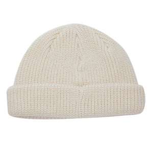 MICRO BEANIE UNBLEACHED - Cappellino a Cuffia Bianco 100030125 UBL OBEY 