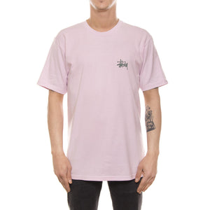 BASIC STUSSY TEE LIGHT LAVENDER 1904003-LIGHT LAVENDER  STUSSY 