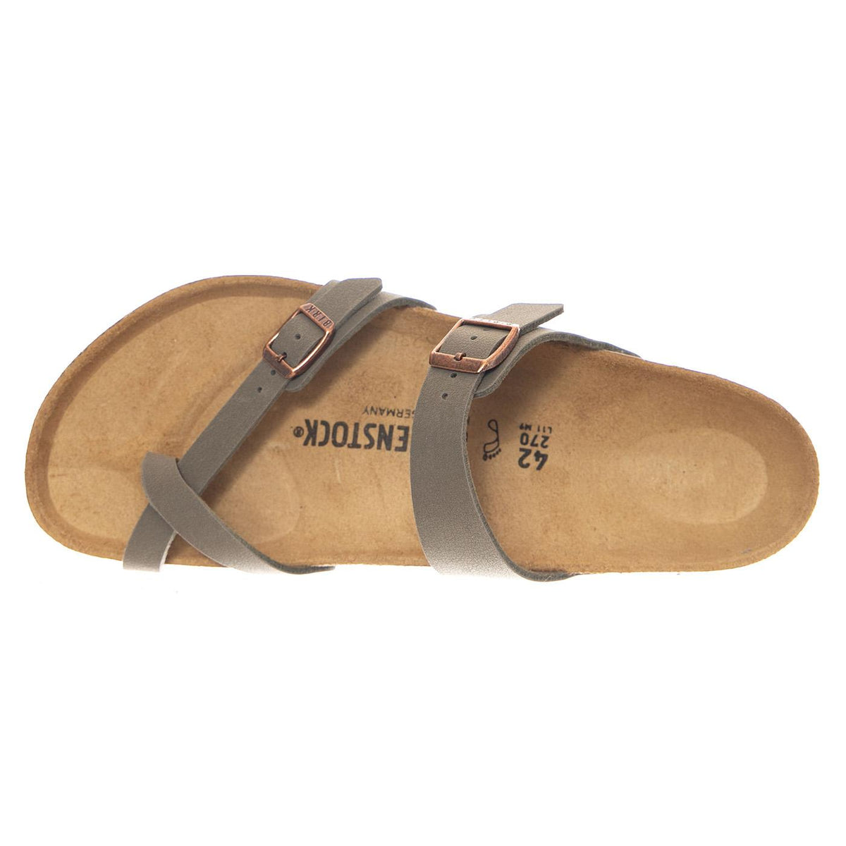 Mayari Birkibuc Regular Fit Stone - Sandali Uomo / Donna Grigi 071071 STN BIRKENSTOCK 