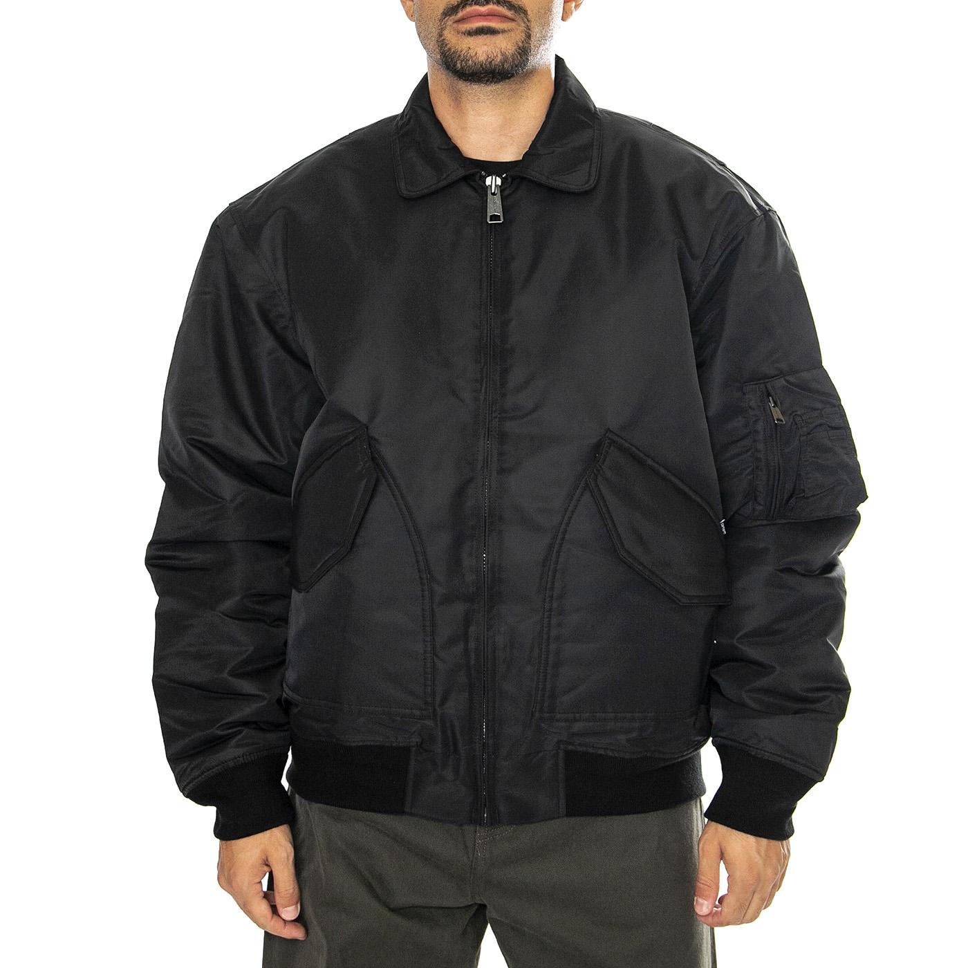 Olten Bomber Black / Turmeric - Giacca Uomo Nera I032300.2EHXX  CARHARTT WIP 