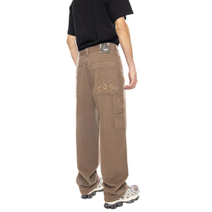 Pant. Baggy T. Bull Tinto Fango - Pantaloni Uomo Marroni R.BIANCO-L-BULL-00F . BLUESKIN 