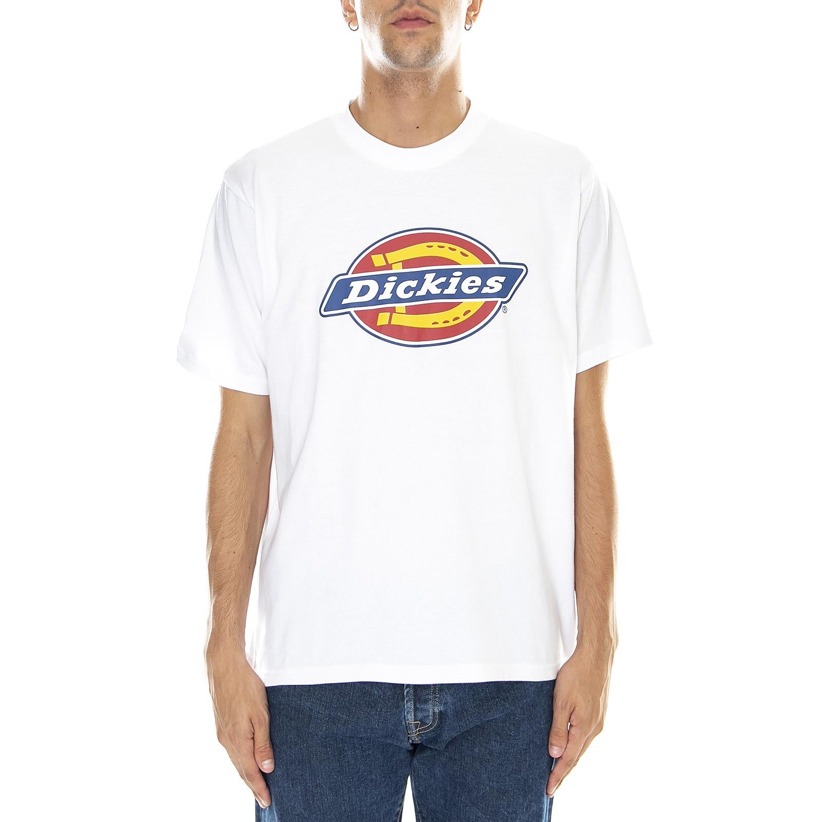 Icon Logo - Maglietta Girocollo Uomo Bianca DK0A4XC9WHX1  DICKIES 