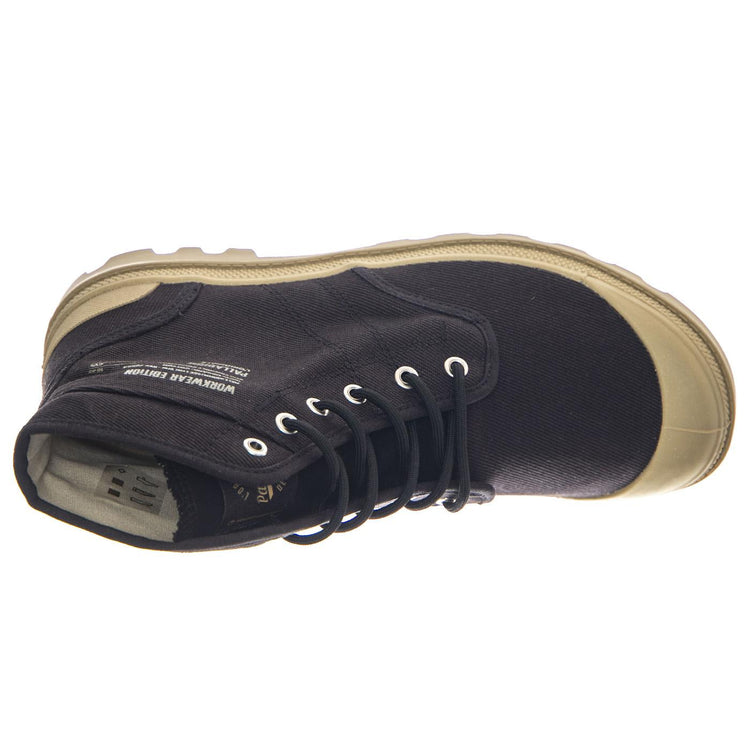 Pallabrousse WW Black - Scarpe Profilo Alto Uomo Nere PAS78564-008-M  PALLADIUM 