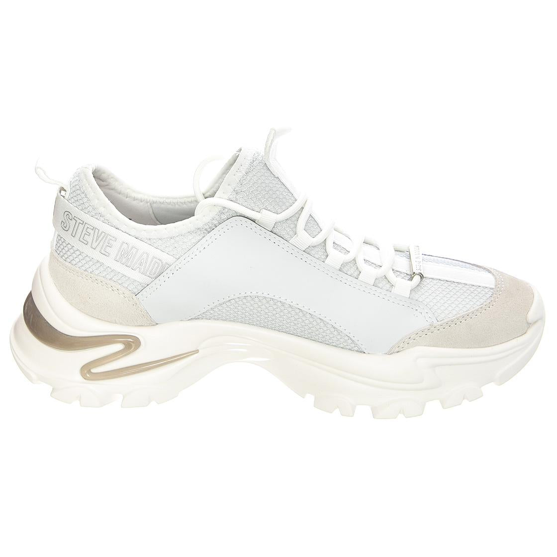 Medusa - Scarpe Stringate Profilo Basso Donna Bianche SMPMEDUSA-WHT  STEVE MADDEN 