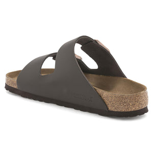 Arizona Bs Dark Brown Natural Leather Narrow Fit - Sandali Donna Marroni - Calzata Stretta 0051103  BIRKENSTOCK 
