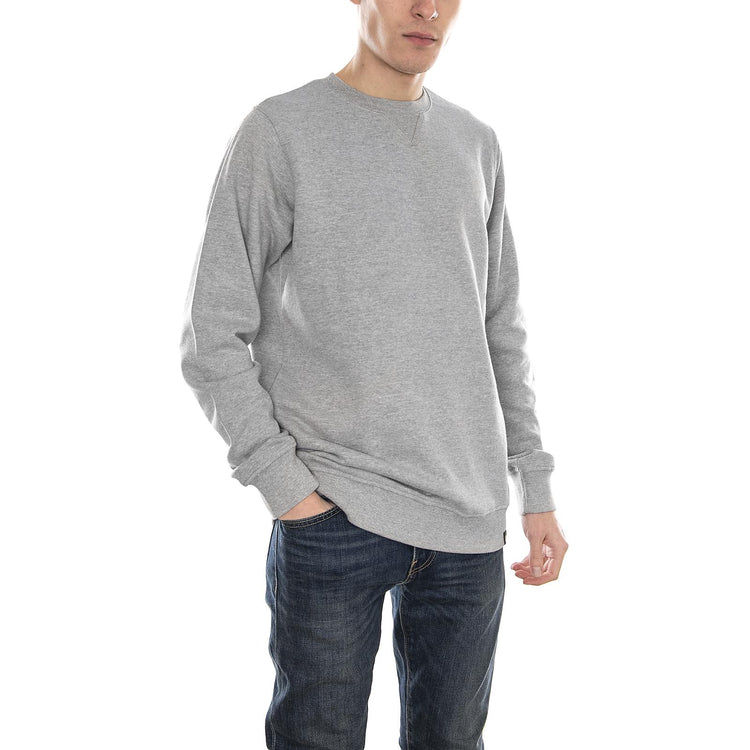 Washington Fleece Crew-Neck Sweatshirt - Melange Grey - Felpa Girocollo Uomo Grigia 02 200037-GYM . DICKIES 
