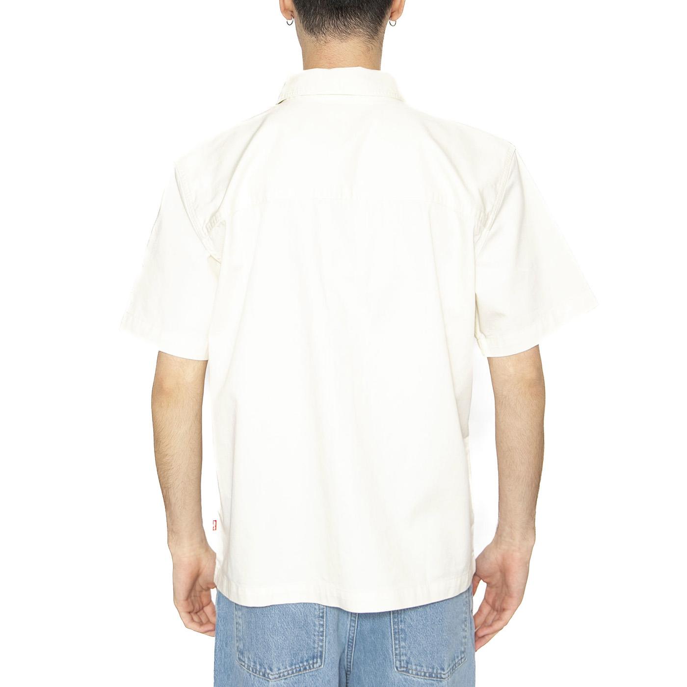 SS Dalton Worker WW Egret - Camicia Maniche Corte Uomo Bianca 001TA-0002 . LEVIS 