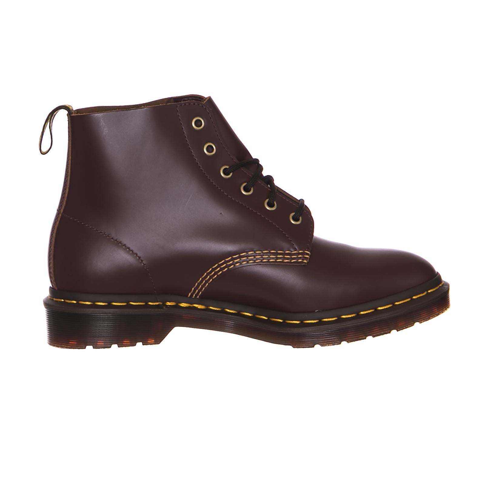 101 Arc Oxblood - Vintage Smooth - Stivali Unisex 101ARCOXV22701601  DR.MARTENS 