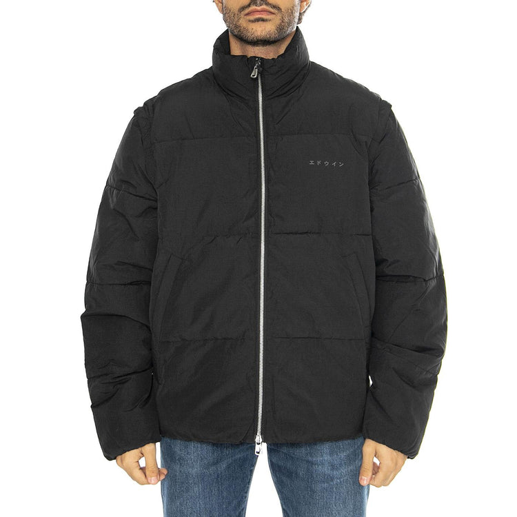 Detachable Sleeves Puffer Black - Giacca Uomo Nera I032534.89.99.  EDWIN 