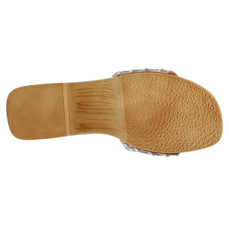 Adaze Rose Fold Micro with Matching Jellystone - Sandali Donna Oro SMSADAZE-ROS  STEVE MADDEN 